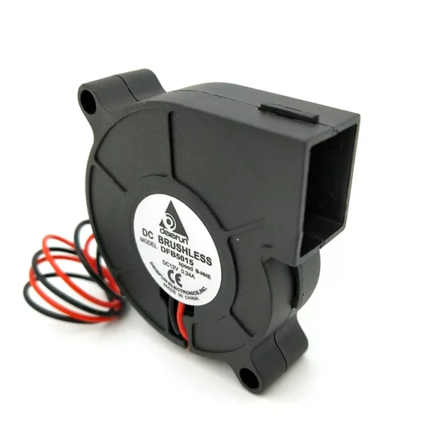 Delefun DFB5015 12V DC blower fan 50x50x15mm for 3D printer cooling