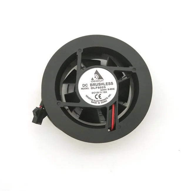 Delefun 6025 Round Frame Fan 12V | 60x60x25mm