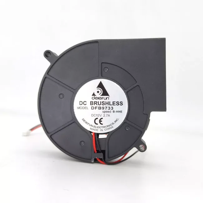 Delefun B9733A 9733 DC brushless blower fan 97x97x33mm for PC cooling
