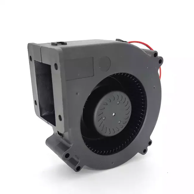 Delefun DFB12032 120x120x32mm DC centrifugal fan - flange mount side outlet brushless DC centrifugal fan for ducted ventilation