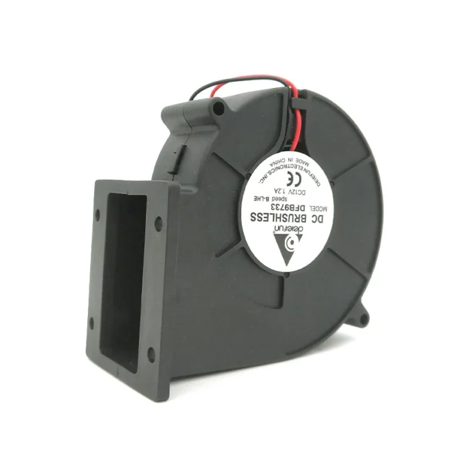 Delefun DLF9733HH high pressure turbo blower 97x97x33mm 12V for 3D printer cooling