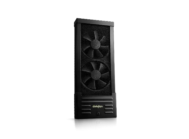 Window frame mounted multi-fan ventilation system for residential indoor air quality, non-invasive installation, weather-resistant design